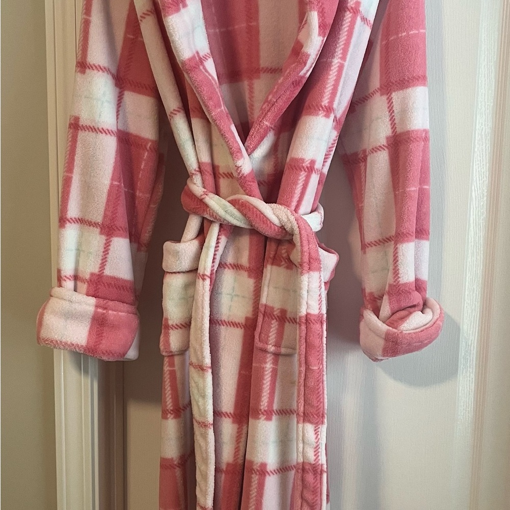 Croft & Barrow Pink Fleece Robe